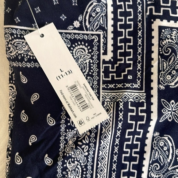 No Boundaries Juniors Bandana Tube Top, Sizes Large - Picture 5 of 5